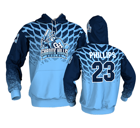 sublimated baseball hoodies