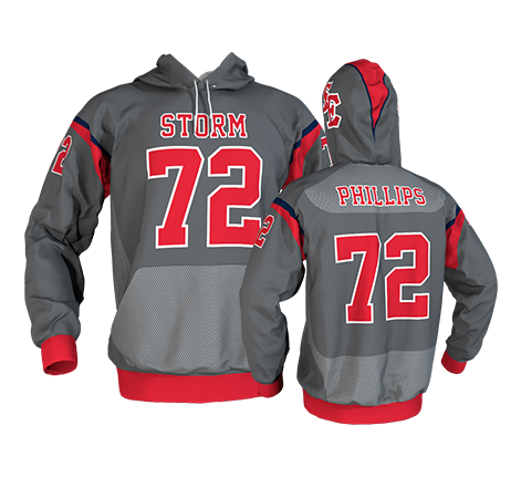 custom jersey hoodie